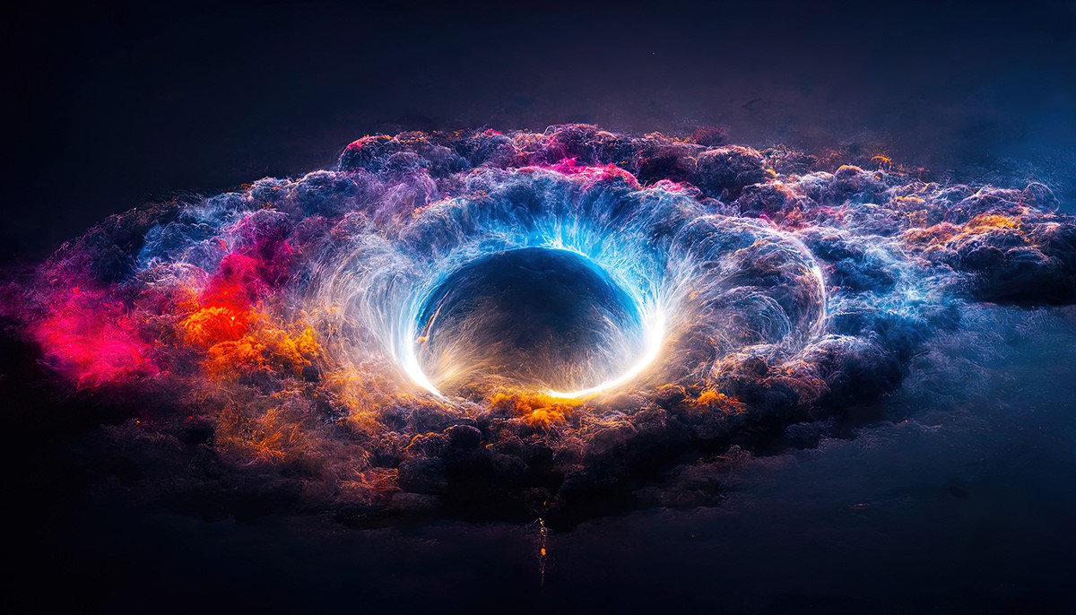 Featured image for article: Nested Simulated Universes and Black Hole Singularities: An Exploration of the Cosmological Mandela Effect